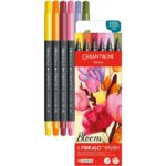 Caran d'ache Fibralo brush - set 6 bloom