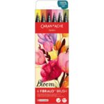 Caran d'ache Fibralo brush - set 6 bloom