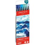 Caran d'ache Fibralo brush - set 6 marine