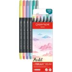 Caran d'ache Fibralo brush - set 6 pastel