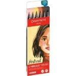Caran d'ache Fibralo brush - set 6 portrait