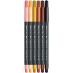 Caran d'ache Fibralo brush - set 6 portrait