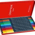 Caran d'Ache Fibralo Brush viltstift met 10 kleuren