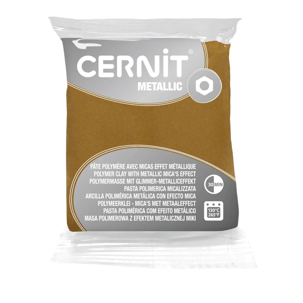 Cernit metallic - intens goud 56gr