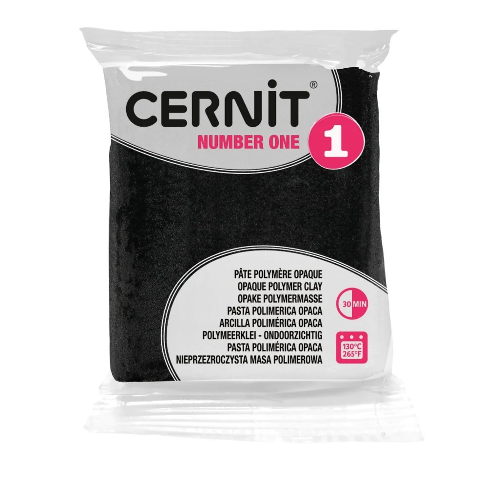 Cernit number 1 - zwart 56gr