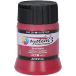 DalerRowney System3 screenprinting Acryl 250ml - 412 Process Magenta