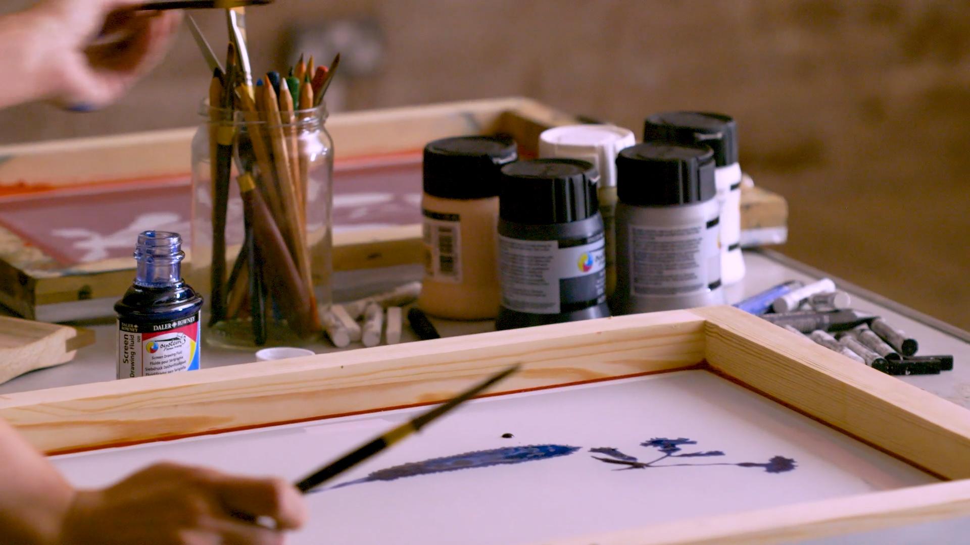 DalerRowney System3 screenprinting Acryl 250ml - 620 Cadmium Yellow Hue