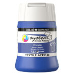 DalerRowney System3 screenprinting textiel 250ml - 123 ultramarine
