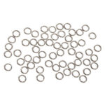 Darice - ringetje 4mm - zilver 360st.