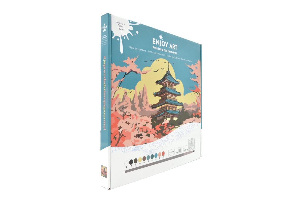 Enjoy art schilder op nummer - Hanami Pagode