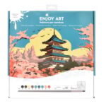 Enjoy art schilder op nummer - Hanami Pagode