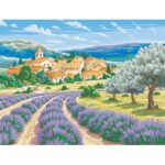 Enjoy art schilder op nummer - lavendel in de provence