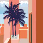 Enjoy art schilder op nummer - Onder de palmbomen