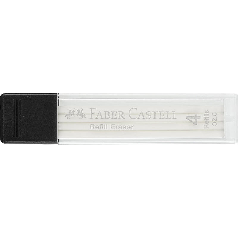 Faber-Castell navulgummen - 4 stuks in koker