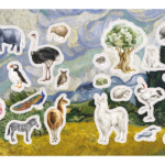 Flora & fauna sticker-, kleur- en activiteitenboek