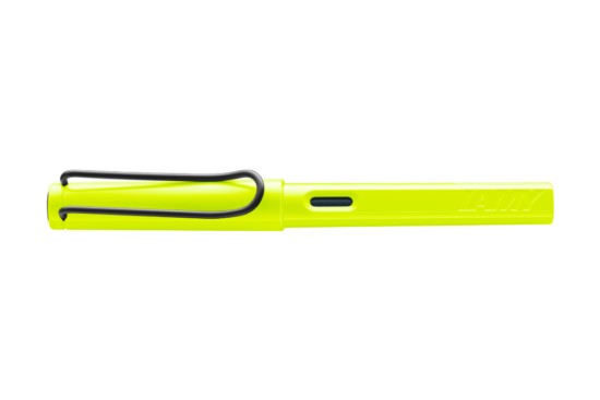 Lamy safari - vulpen neongeel penpunt M
