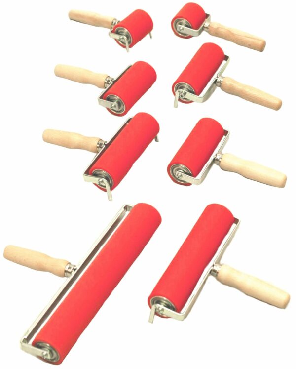 Linoleum drukroller - breedte 7mm