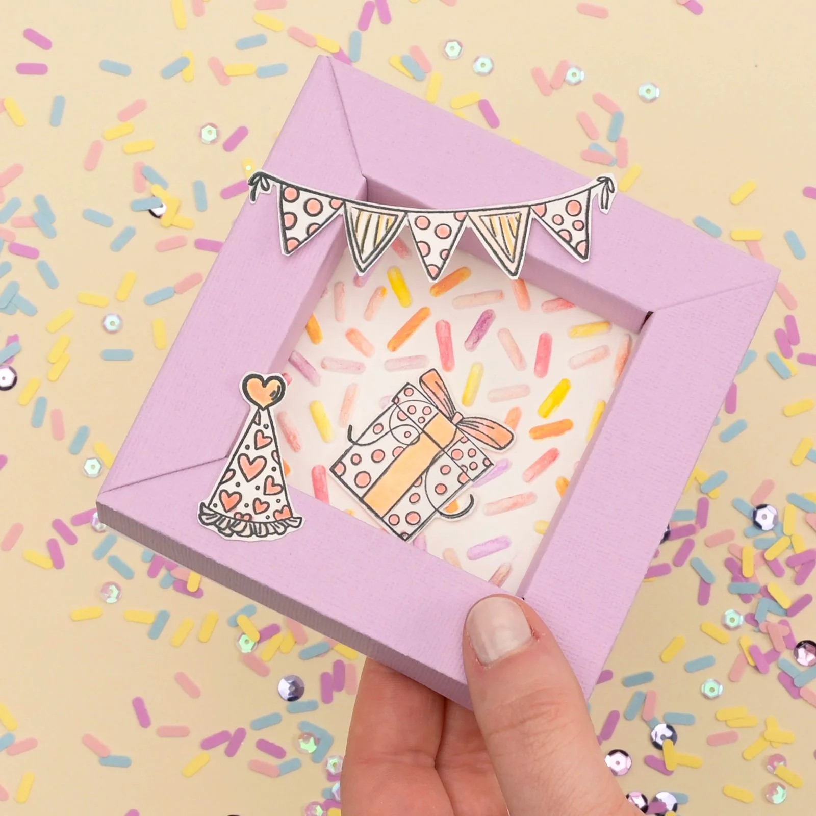Nellie's Choice - Clear Stamps Celebrations 16st.
