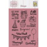 Nellie's Choice - Clear Stamps Celebrations 16st.