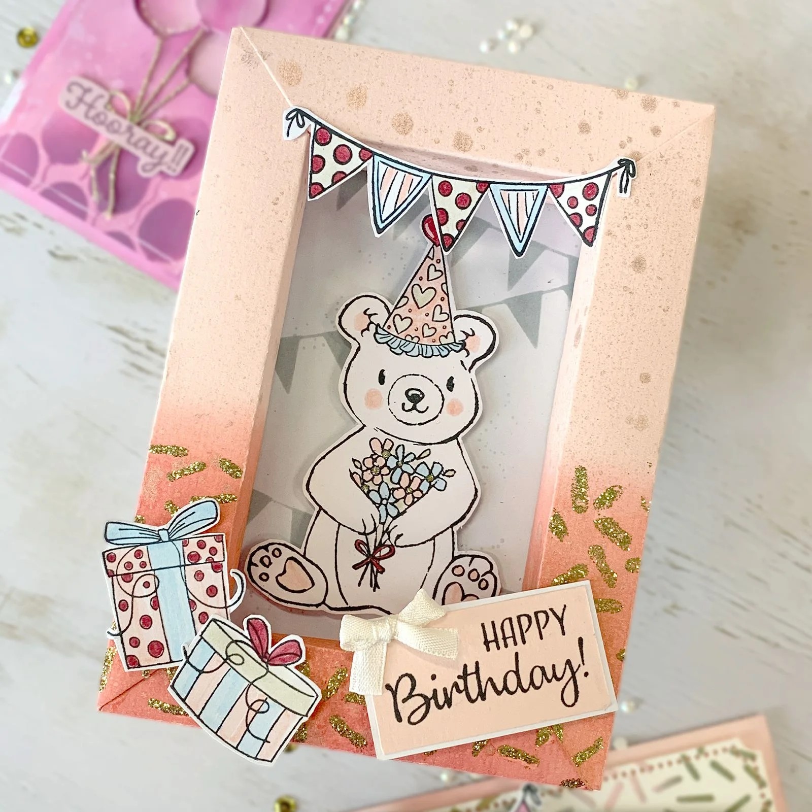 Nellie's Choice - Clear Stamps Celebrations 16st.