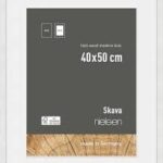 Nielsen wissellijst Skava wit - 40 x 50
