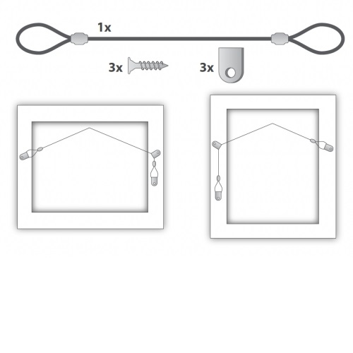 Ophangsysteem 100cm