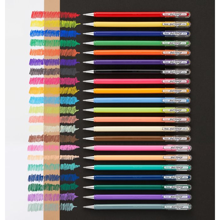 Pentel Mattehop K110 VE - Bruin