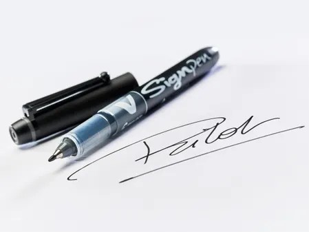 Pilot V-sign - groen