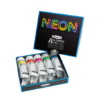 Schmincke akademie acrylcolor - set 5 x 60ml neon