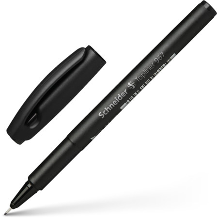 Schneider fineliner - zwart 0.4