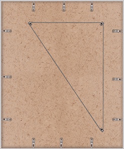 Switch-it wissellijst XL 40 x 50 - mat zilver