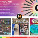 Tooli-art acrylstiften - set 12 essentials