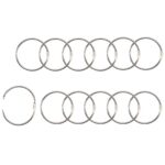 Vaessen Creative bindring - 50mm zilver 12 stuks
