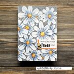 Vaessen Creative - Clear Stamp by Carla Creates Background Flowers