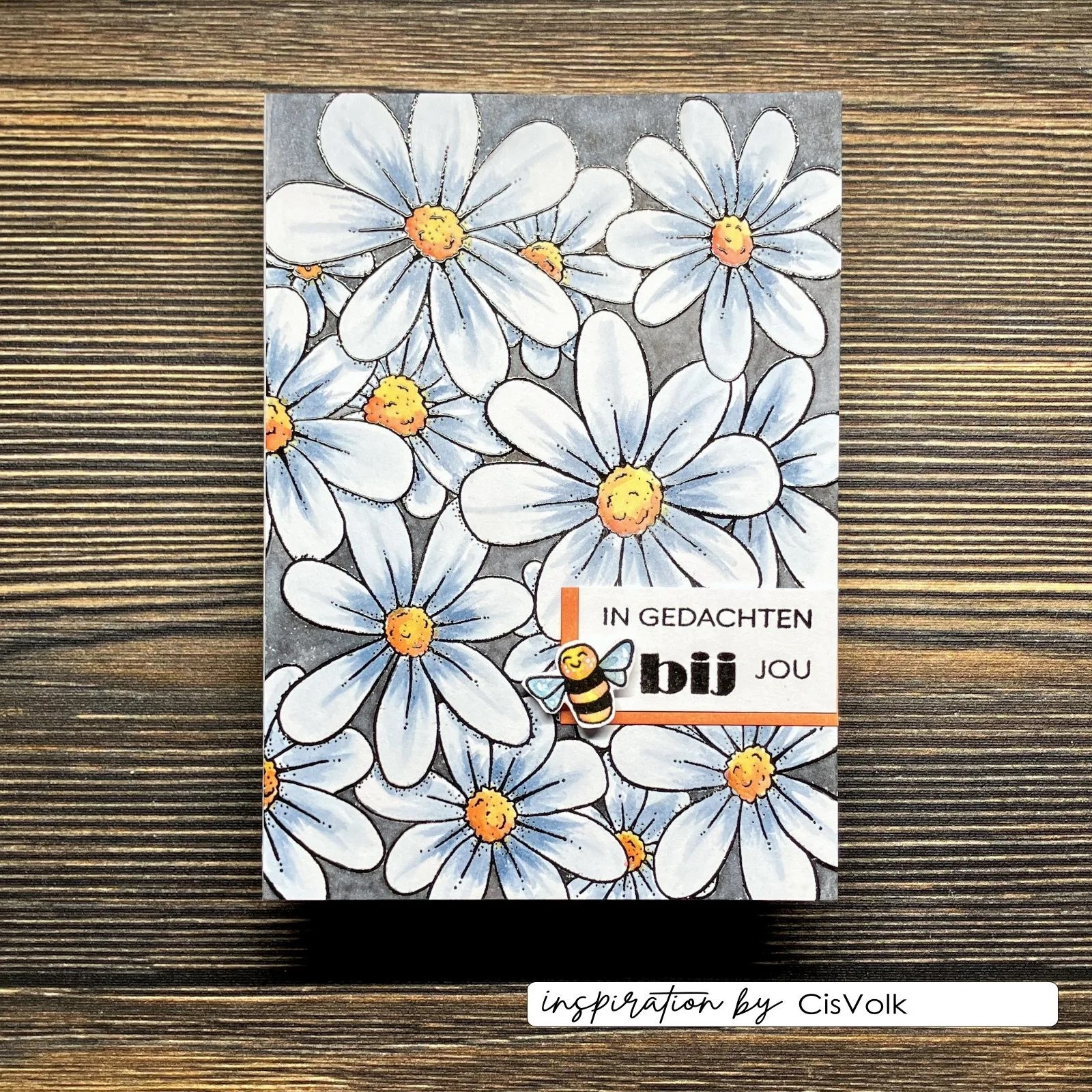 Vaessen Creative - Clear Stamp by Carla Creates Background Flowers