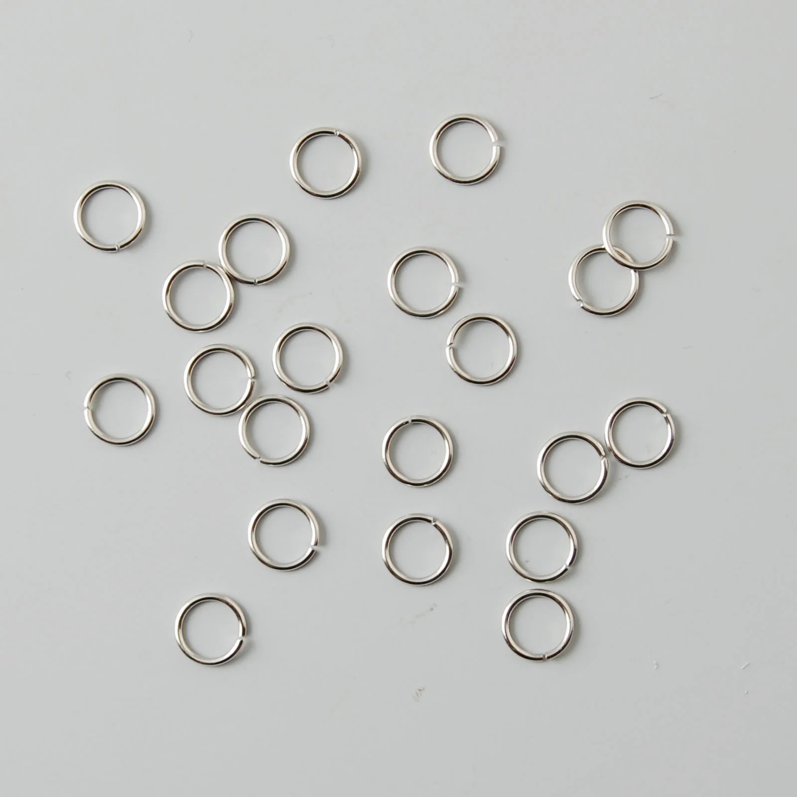 Vaessen Creative - ringetje 7mm zilver 180st.