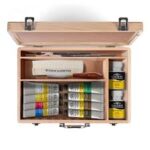 Winsor & Newton Galeria acryl – houten koffer 8 x 60ml