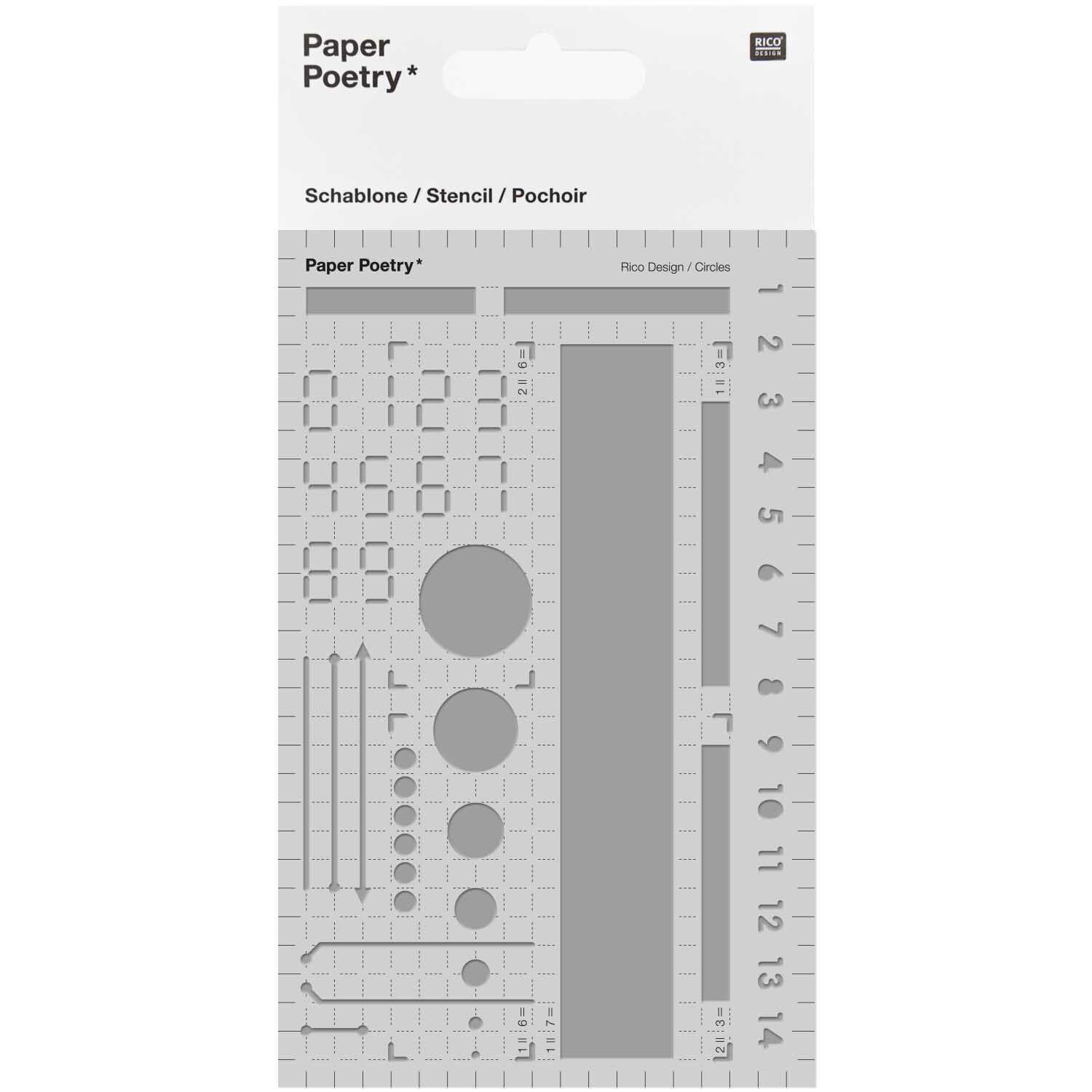 Bullet Journaling Stencils - Basic