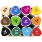 CCHobby alcoholmarker - set 12 standaard kleuren