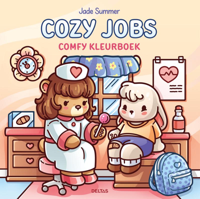 Comfy kleurboek - Cozy jobs, Jade summer