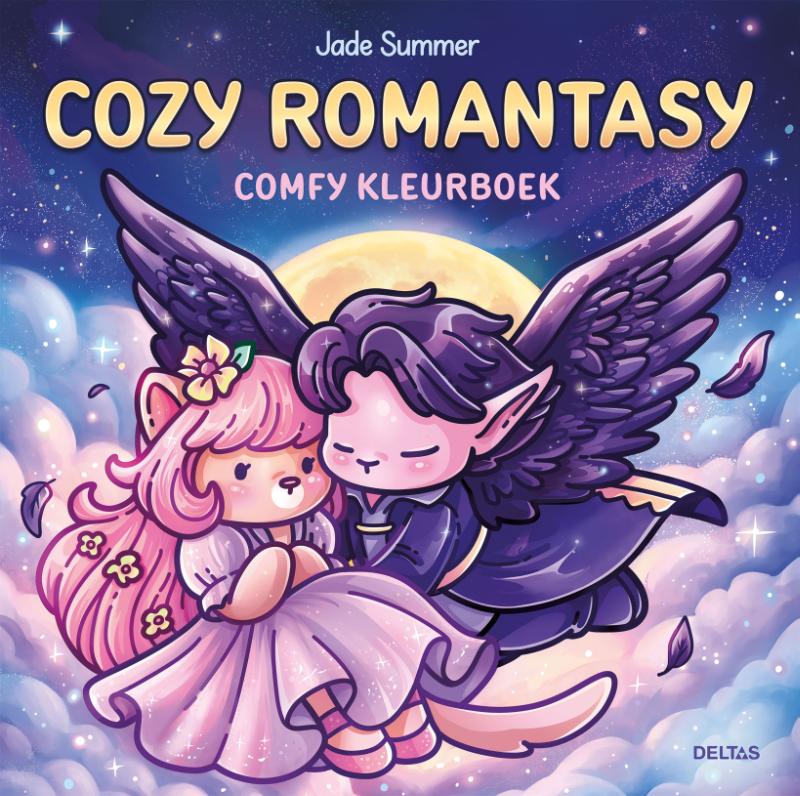 Comfy kleurboek - Cozy romantasy, Jade summer