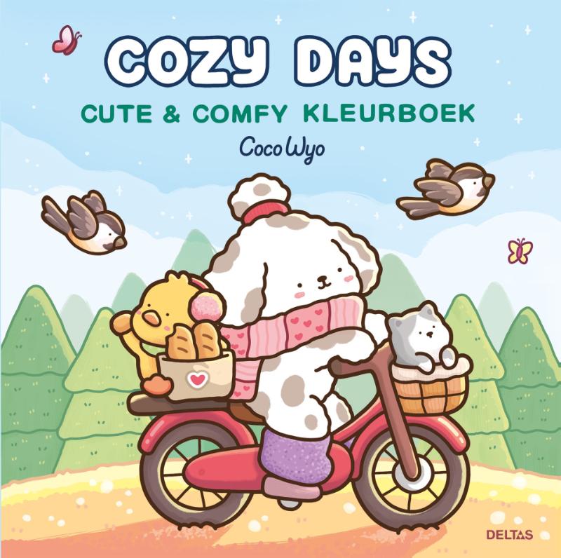 Cute & Comfy kleurboek - cozy days, Coco wyo