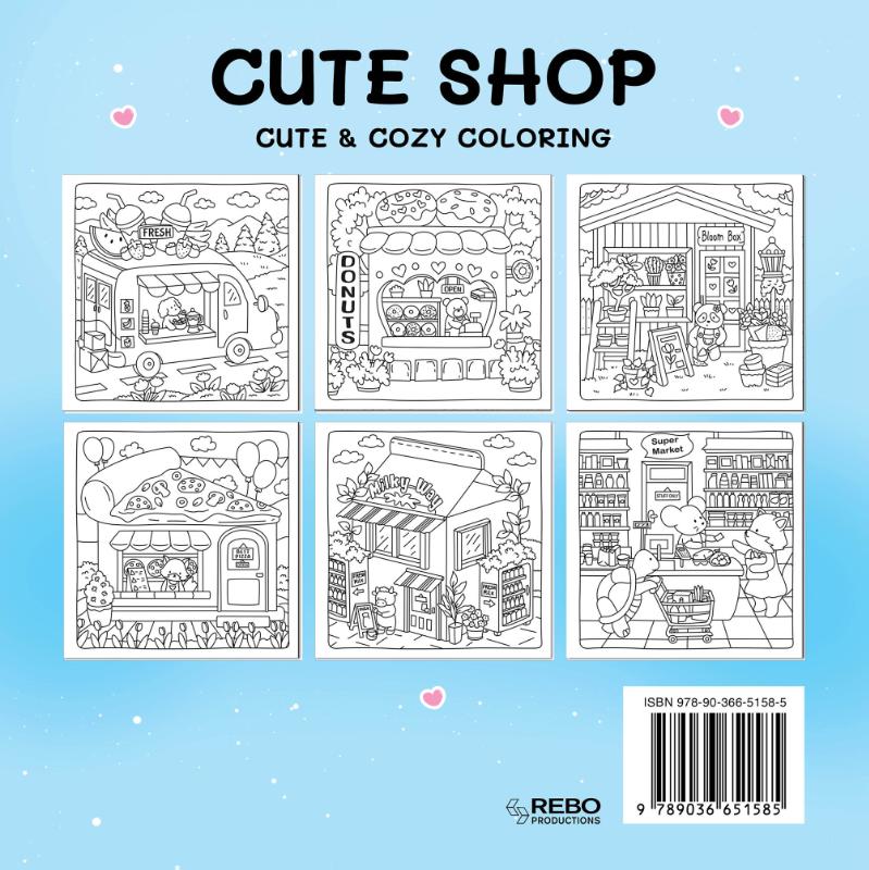 Cute & cozy coloring - cute shop