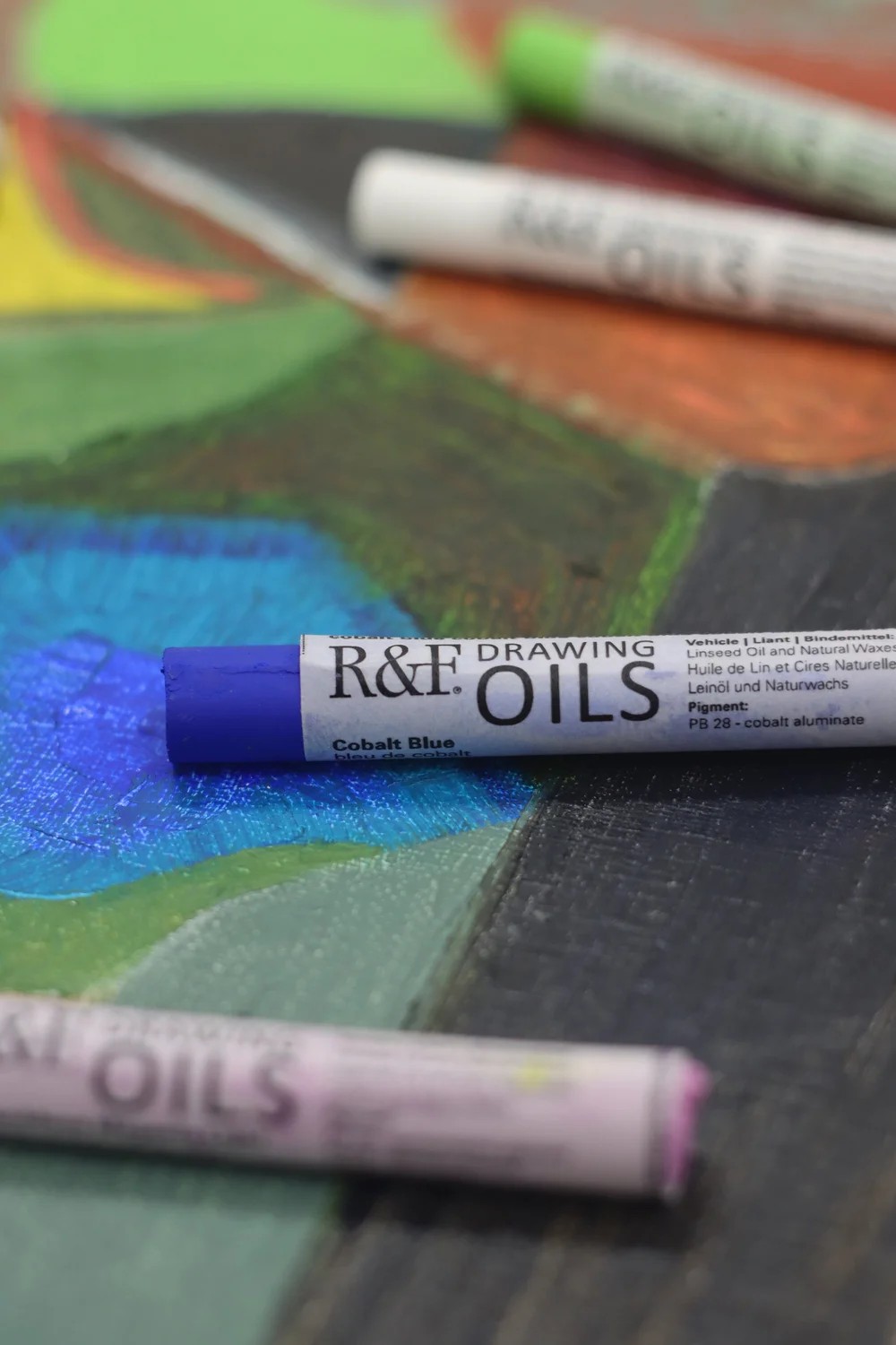 Demo - R&F drawing oils - zaterdag 10 oktober