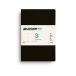 Leuchtturm1917 jottbook pur medium - plain - black