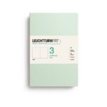 Leuchtturm1917 jottbook pur medium - plain - mint green