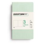 Leuchtturm1917 jottbook pur pocket - blanco - mint green