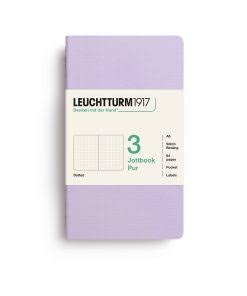Leuchtturm1917 jottbook pur pocket - dotted - lilac