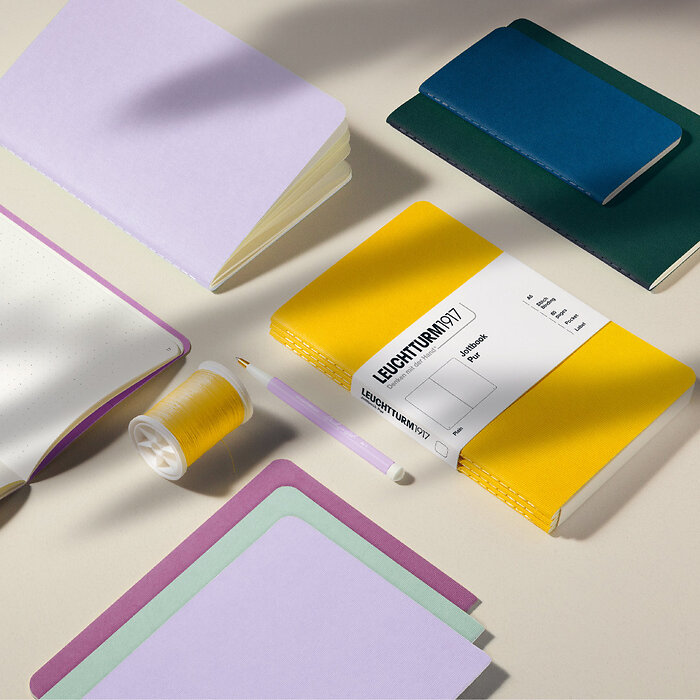 Leuchtturm1917 jottbook pur pocket - dotted - sunflower