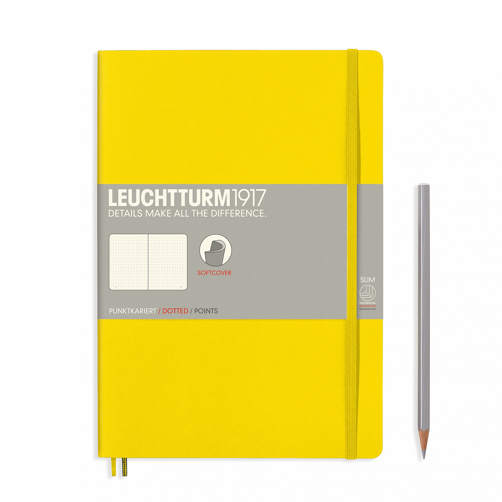 Leuchtturm1917 soft cover B6+ lemon